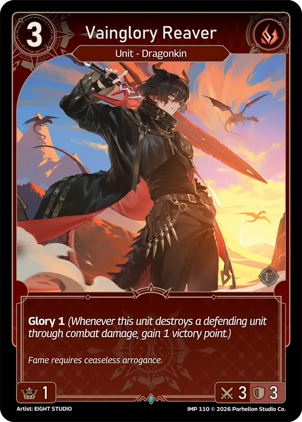 Vainglory Reaver — Imperion 1st Ed — Echoes of Astra