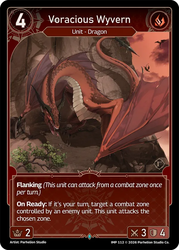 Voracious Wyvern — Imperion 1st Ed — Echoes of Astra
