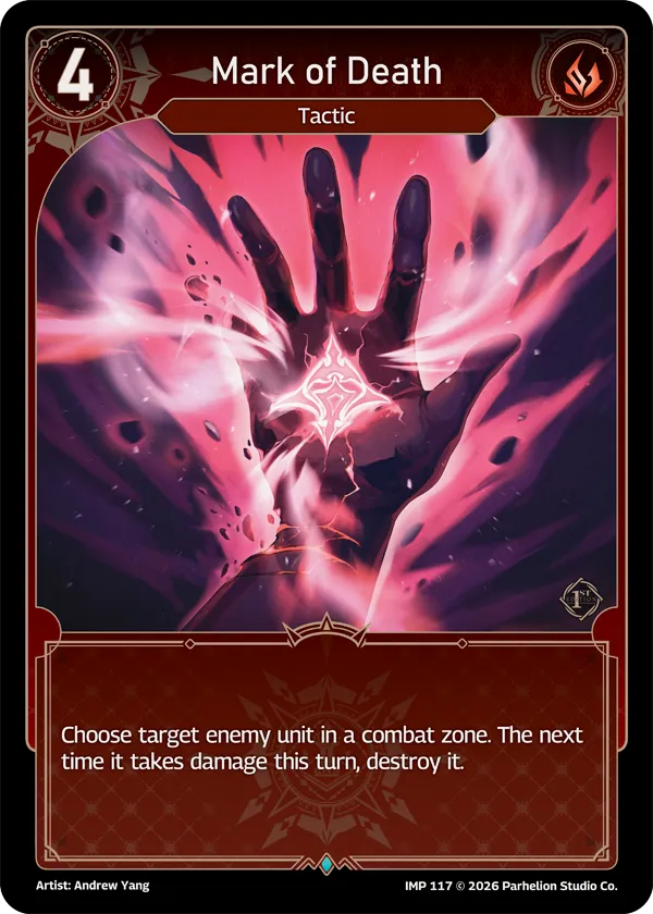 Mark of Death — Imperion 1st Ed — Echoes of Astra