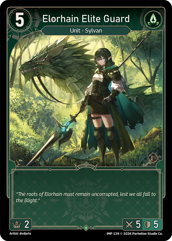 Elorhain Elite Guard — Imperion 1st Ed — Echoes of Astra
