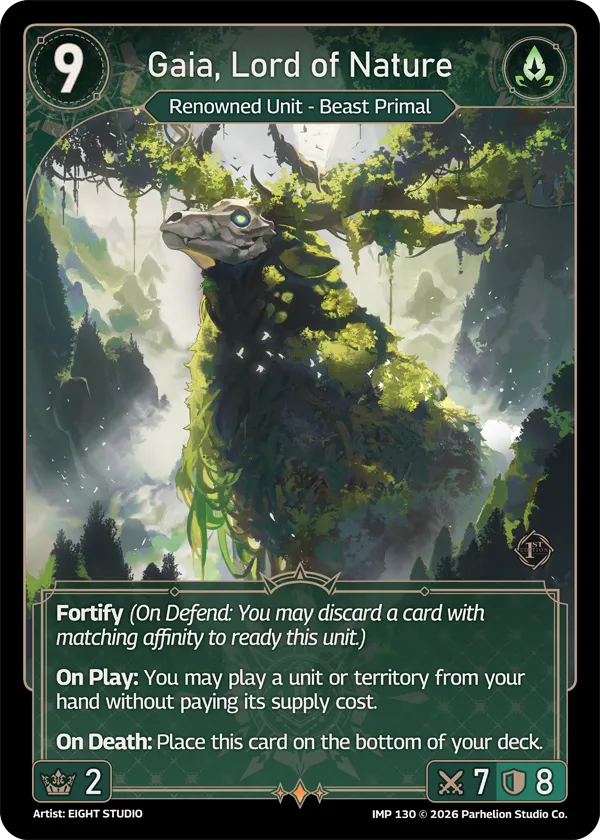 Gaia, Lord of Nature — Imperion 1st Ed — Echoes of Astra