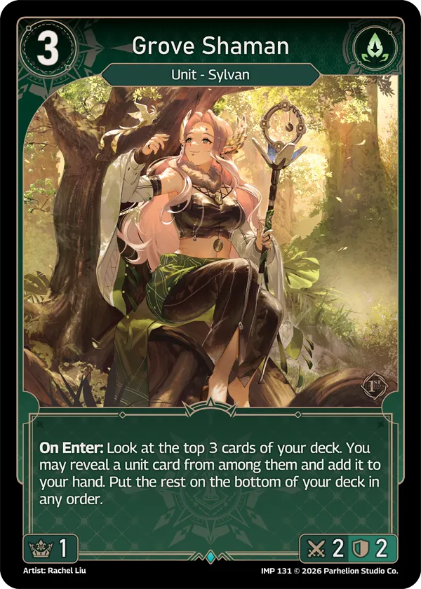 Grove Shaman — Imperion 1st Ed — Echoes of Astra