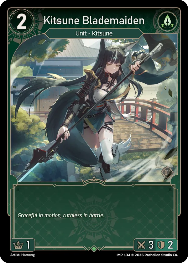 Kitsune Blademaiden — Imperion 1st Ed — Echoes of Astra