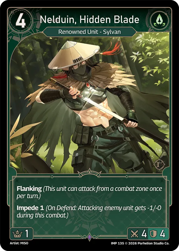 Nelduin, Hidden Blade — Imperion 1st Ed — Echoes of Astra