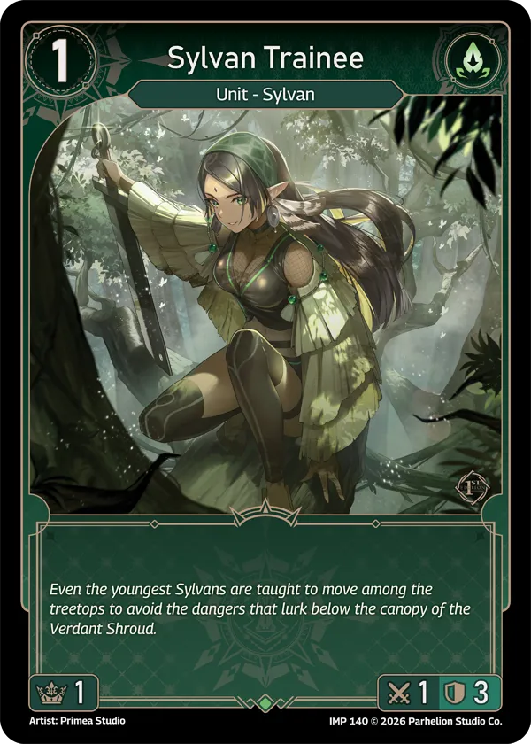 Sylvan Trainee — Imperion 1st Ed — Echoes of Astra