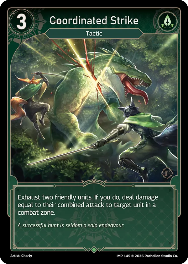 Coordinated Strike — Imperion 1st Ed — Echoes of Astra