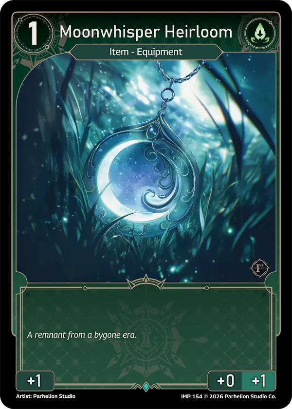 Moonwhisper Heirloom — Imperion 1st Ed — Echoes of Astra