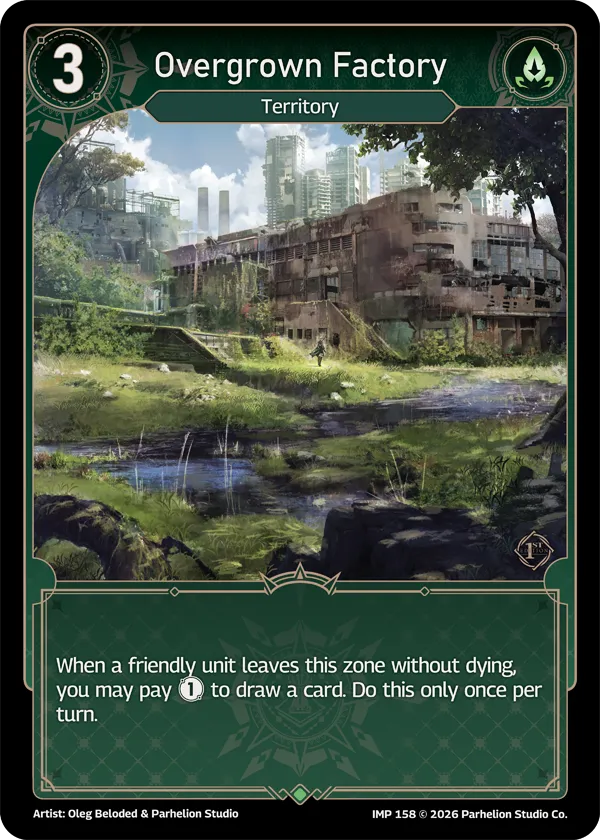 Overgrown Factory — Imperion 1st Ed — Echoes of Astra