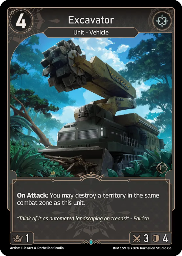 Excavator — Imperion 1st Ed — Echoes of Astra