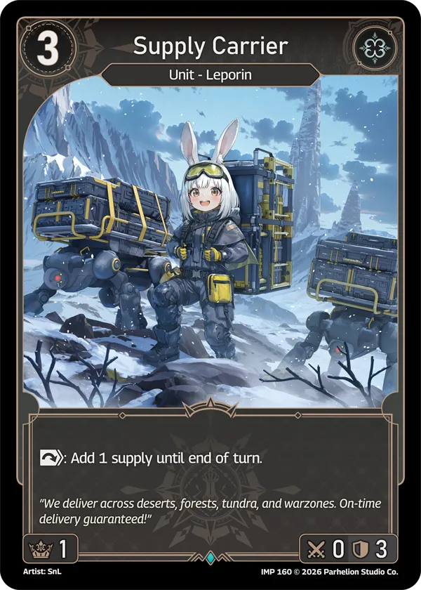 Supply Carrier — Imperion — Echoes of Astra