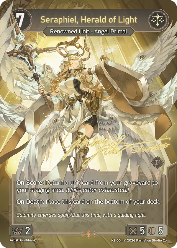 Seraphiel, Herald of Light — Kickstarter Exclusive — Echoes of Astra