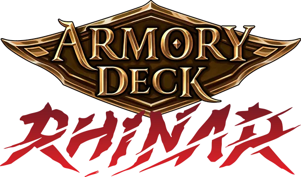 Armory Deck - Rhinar, Reckless Rampage