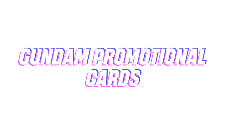 Gundam Promotional Cards