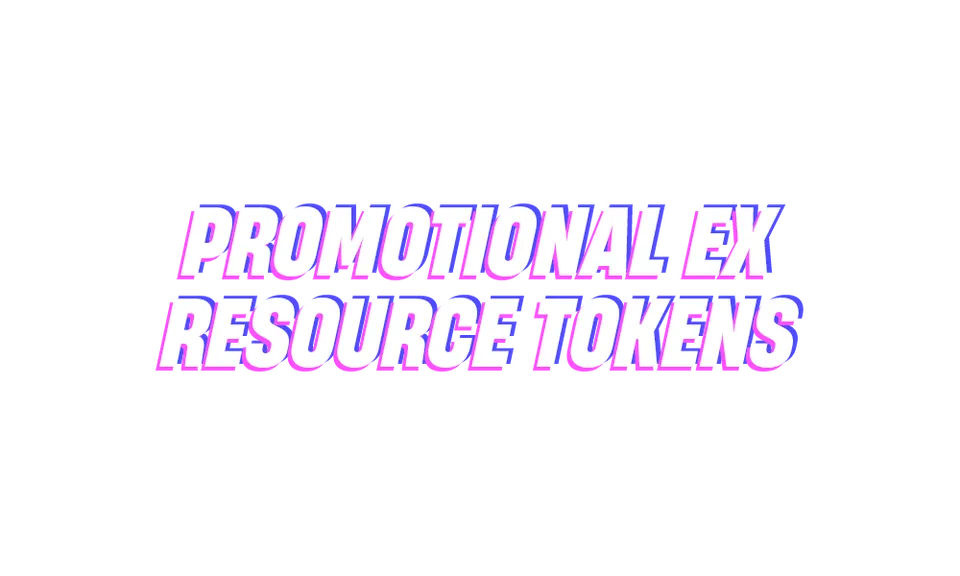 Promotional EX Resource Tokens