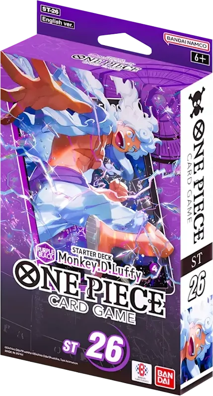 ST-26: Starter Deck 26 PURPLE/BLACK Monkey.D.Luffy