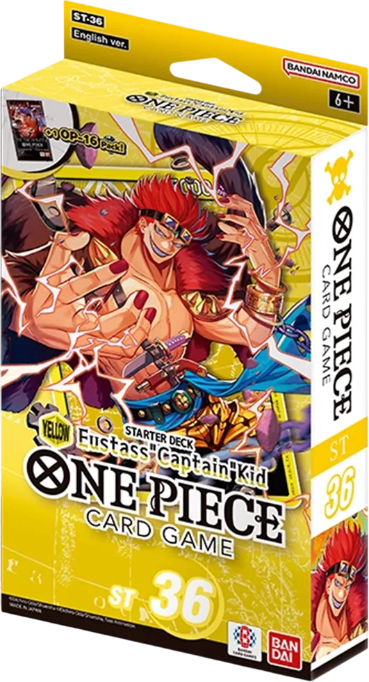 ST-36: Starter Deck 36 YELLOW Eustass"Captain"Kid