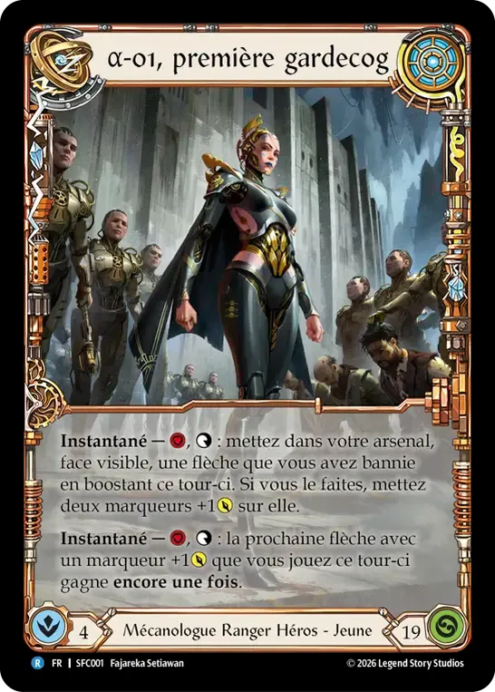 α-01, première gardecog — Silver Age - alpha-01, First Cogwarden — Flesh and Blood