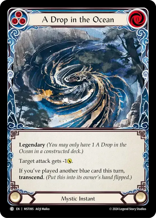 A Drop in the Ocean (Blue) — Part the Mistveil — Flesh and Blood