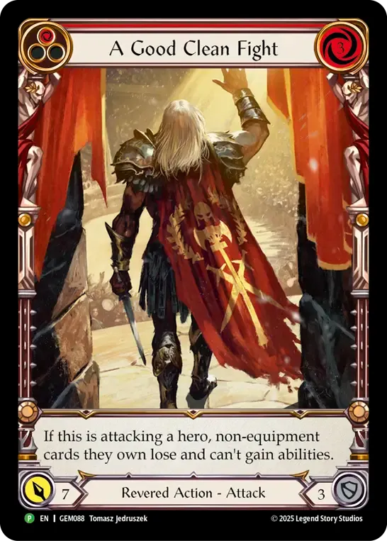 A Good Clean Fight — GEM - Pack 3 — Flesh and Blood