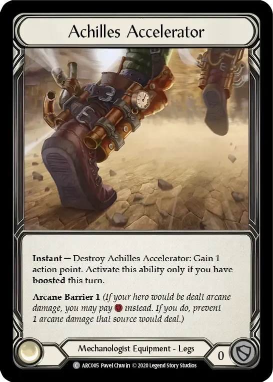 Achilles Accelerator — Arcane Rising - Unlimited — Flesh and Blood
