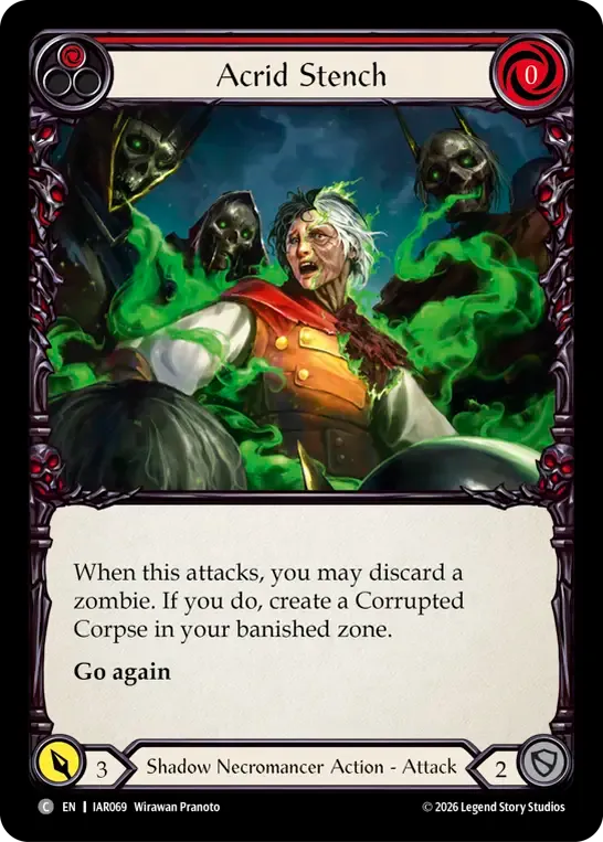 Acrid Stench (Red) — Usurp the Shadow Throne — Flesh and Blood