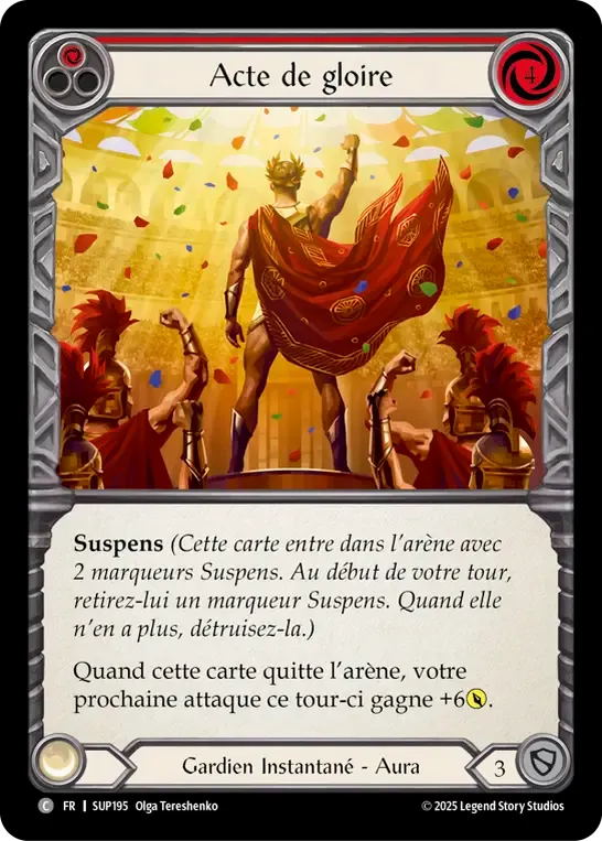 Acte de gloire from Super Slam - Flesh and Blood
