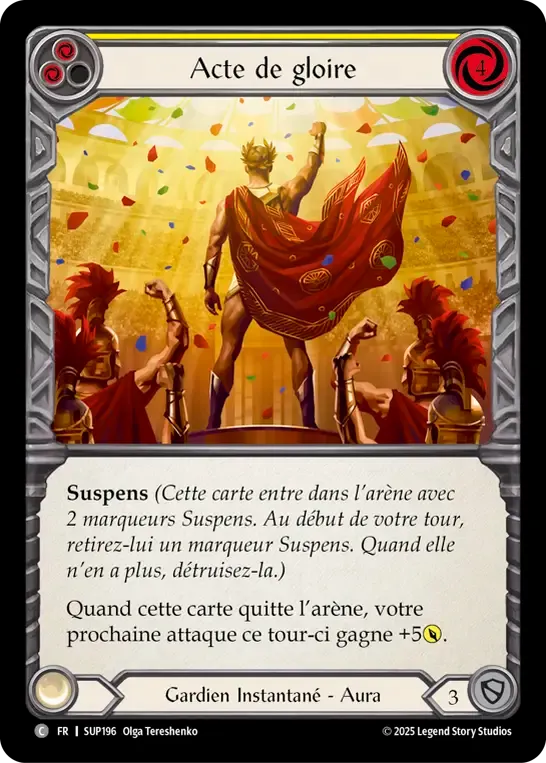 Acte de gloire from Super Slam - Flesh and Blood