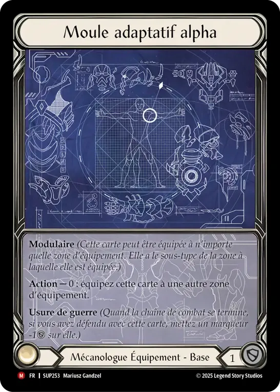 Moule adaptatif alpha from Super Slam - Flesh and Blood