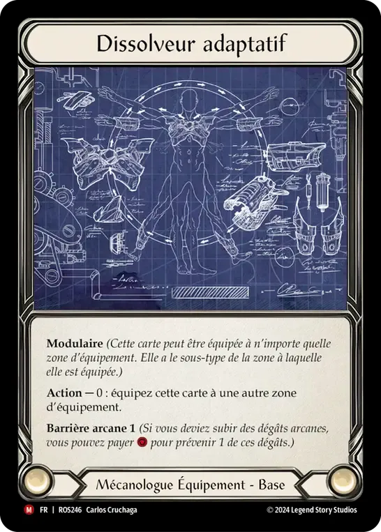 Dissolveur adaptatif — Rosetta — Flesh and Blood