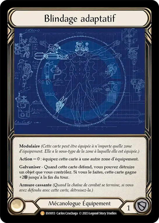 Blindage adaptatif — Bright Lights — Flesh and Blood