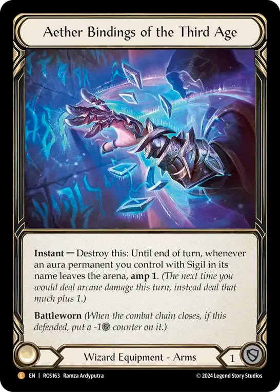 Aether Bindings of the Third Age from Rosetta - Flesh and Blood