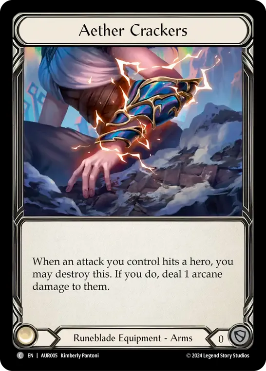 Aether Crackers — 1st Strike - Aurora — Flesh and Blood