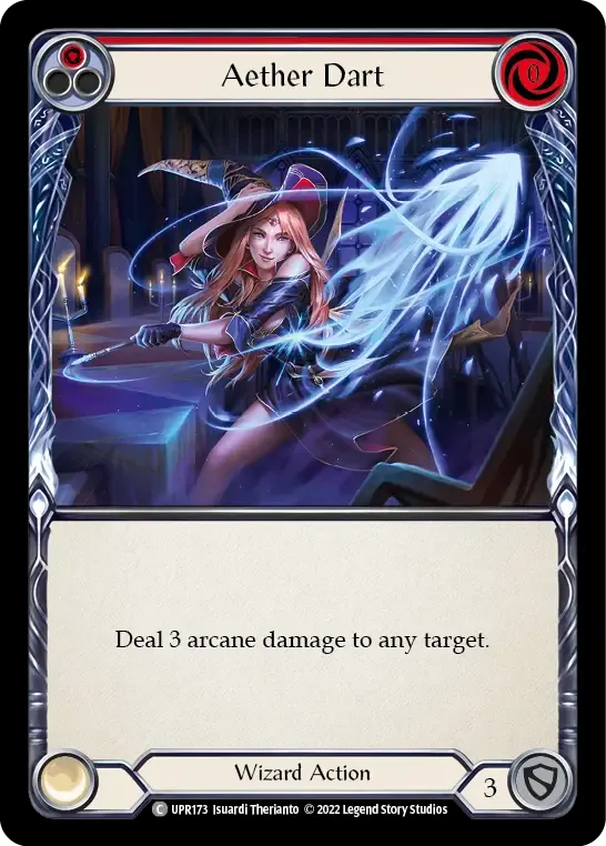 Aether Dart (Red) — Uprising — Flesh and Blood