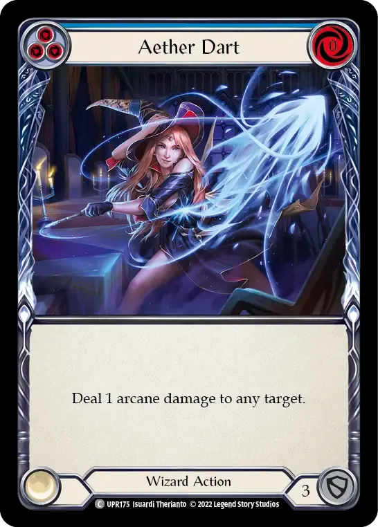 Aether Dart (Blue) — Uprising — Flesh and Blood