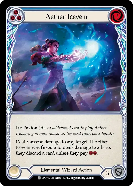 Aether Icevein (Blue) — Uprising — Flesh and Blood