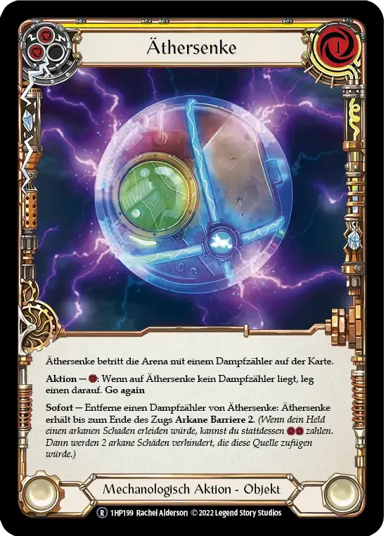 Aether Sink (Yellow) — History Pack 1 - Black Label — Flesh and Blood