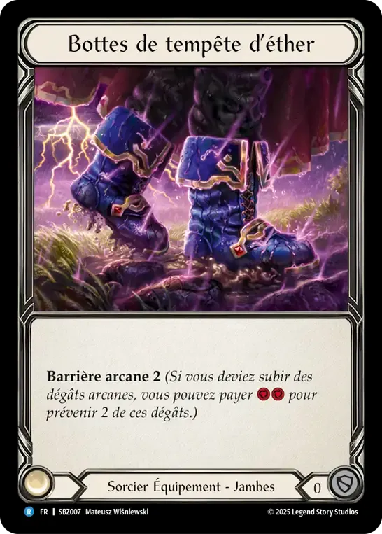 Bottes de tempête d’éther — Silver Age Chapter 3 - Blaze, Firemind — Flesh and Blood
