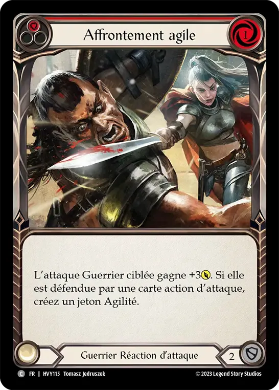 Affrontement agile — Heavy Hitters — Flesh and Blood