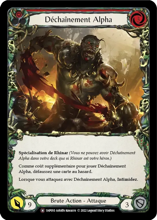 Déchaînement Alpha — History Pack 1 - Black Label — Flesh and Blood