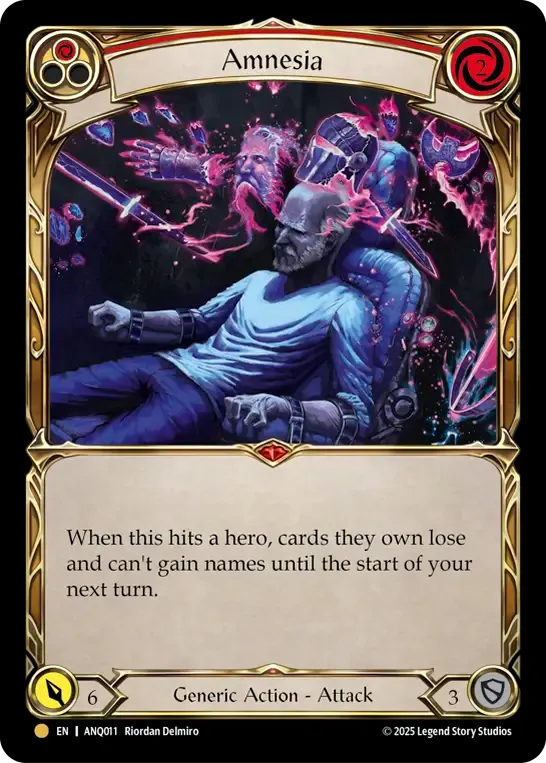 Amnesia (Red) — Compendium of Rathe - Antiquity Pack — Flesh and Blood