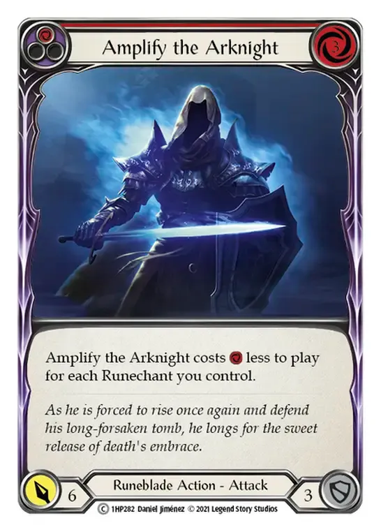 Amplify the Arknight (Red) — History Pack 1 — Flesh and Blood