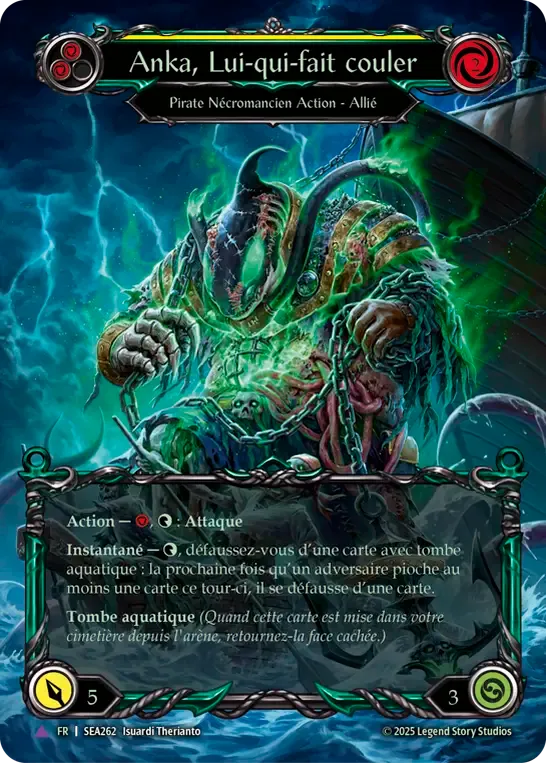 Anka, Drag Under — High Seas — Flesh and Blood