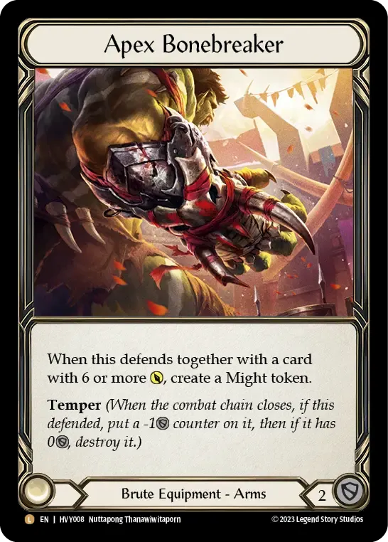 Apex Bonebreaker — Heavy Hitters — Flesh and Blood