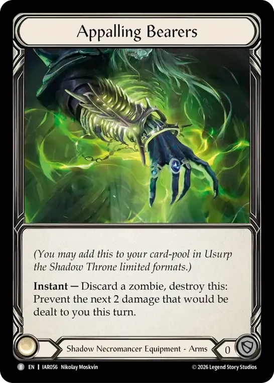 Appalling Bearers — Usurp the Shadow Throne — Flesh and Blood