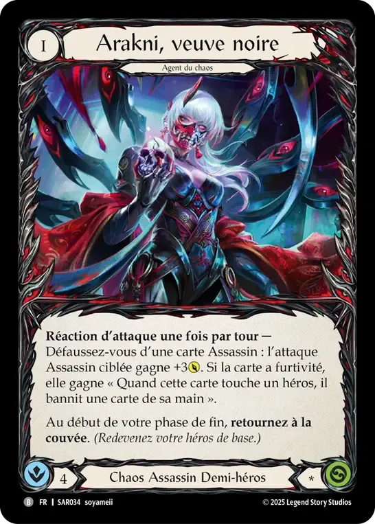 Arakni, veuve noire — Silver Age Chapter 2 - Arakni, Web of Deceit — Flesh and Blood