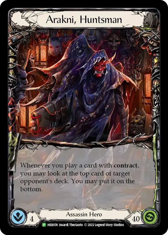 Arakni, Huntsman — Flesh and Blood: Promo Cards — Flesh and Blood