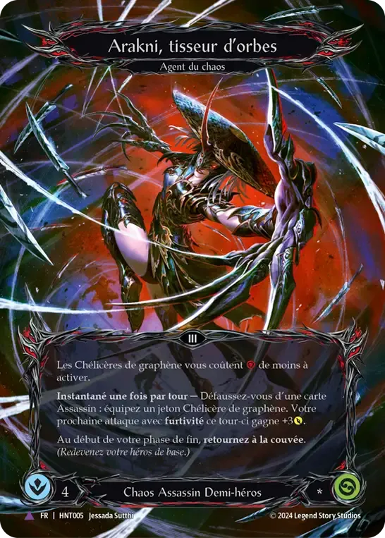 Arakni, tisseur d’orbes — The Hunted — Flesh and Blood