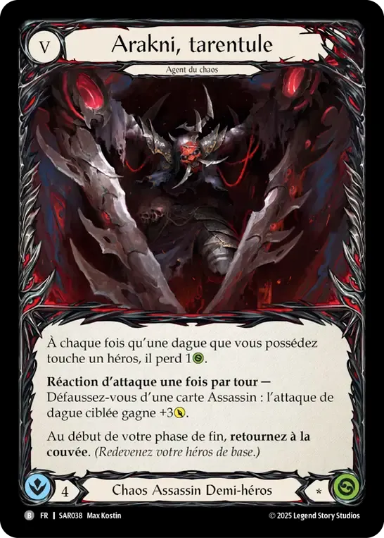 Arakni, tarentule — Silver Age Chapter 2 - Arakni, Web of Deceit — Flesh and Blood