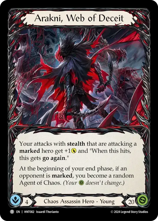 Arakni, Web of Deceit — The Hunted — Flesh and Blood