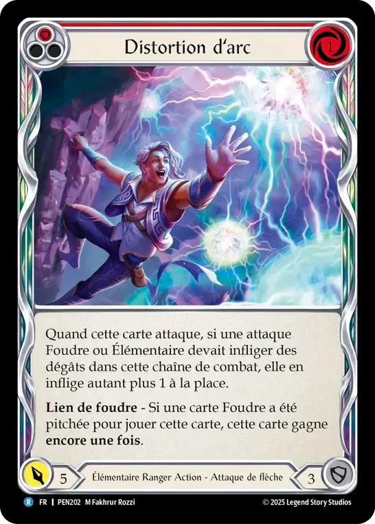 Arc Bending (Red) — Compendium of Rathe — Flesh and Blood